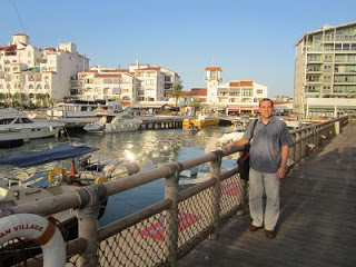 Gibraltári kikötőben